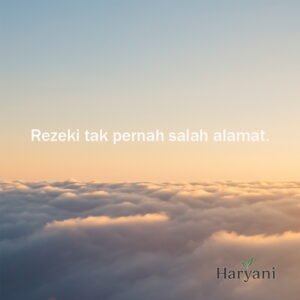Rezeki tak pernah salah alamat.